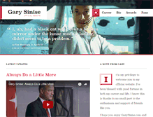 Tablet Screenshot of garysinise.com
